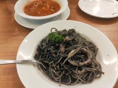 墨鱼汁捞意粉-萨莉亚意式餐厅(深圳北站店)