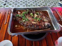 仙岛湖烤鱼-鱼乐岛餐厅·户外花园主题餐厅