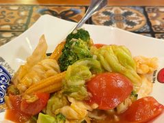 葡汁炒什菜-番茄屋葡式美食(总店)