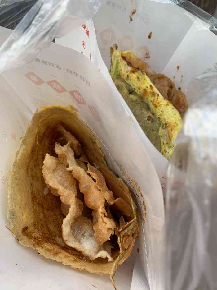 南楼煎饼(滨江道店)-"[薄荷]环境: 当我骑着我的小车车,走街.