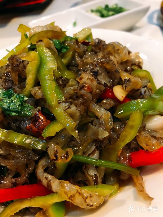 纯味斑鱼府(浦东店)-凉拌鱼皮-菜-凉拌鱼皮图片-上海美食-大众点评网
