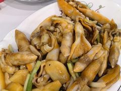 姜葱炒竹蛏-盈田盈粥庄(博山东路店)