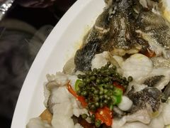 青花椒蒸龙胆鱼-闽和南(深圳万象城店)