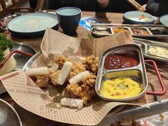 -明洞阿姨·韩式酱蟹烤肉·创意料理(三元桥店)