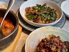 回锅土猪肉-柴门头啖汤·经典川菜·慢火汤品(锦城万达店)