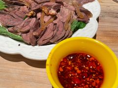 薄荷卷牛肉-缘生态云南菜·野生菌庭院餐厅(华侨城店)