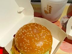 黄金脆皮鸡Air汉堡单人餐兑换券-肯德基(招远金城店)