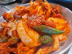 炭烤五花肉-吴草鸡爪오초닭발(城阳总店)