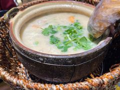 鲜虾干贝粥-潮十三潮汕砂锅粥(高新四路大都荟店)