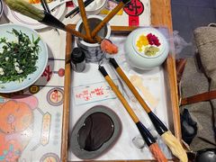 五彩毛笔酥-长安大牌档之西安博物院文化餐厅(中贸店)