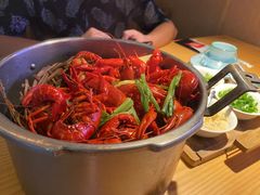 高压锅蒸龙虾-蚝翅·海鲜粥·烧烤·宁夏滩羊季(玉米楼店)