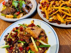 干煸藕丝-静一餐厅·湖北菜(前门店)