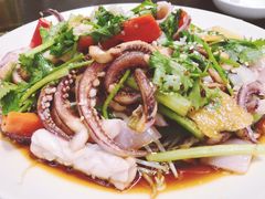 白灼鲜鱿-乾坤饭店