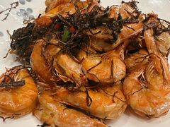 野蒜油爆虾-香园茶社·金陵小灶(老门东店)