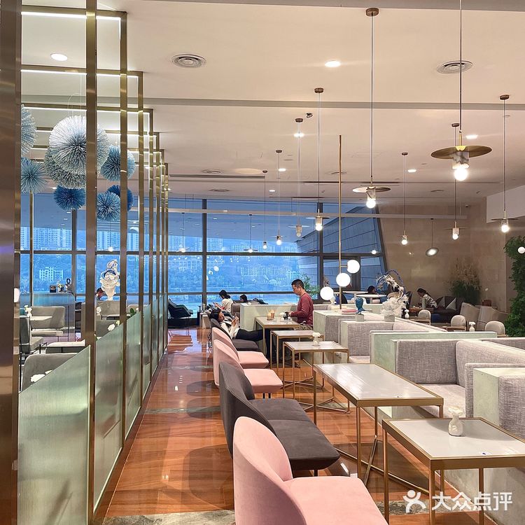 重庆探店|来福士绝美江景下午茶🍧🥂