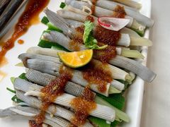 秋葵拌沙虫-黑明餐厅(白鹭洲店)