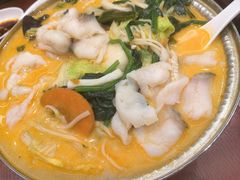 骨汤鱼片鲜蔬锅-喜家德虾仁水饺(长泰广场店)