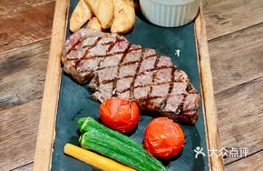 Grilled Angus Prime Thick Cut Sirloin Steak