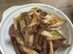 葱爆牛肉-清真牛肉馆