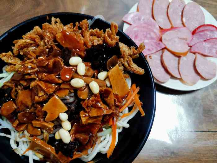 大姨捞面(新安花园店)-"之前看了盗月社的视频,9月份来天津特意来.