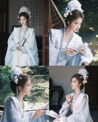-虞美人汉服摄影