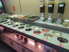 自助调料区-佰人王串串香火锅(洋珠巷店)