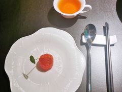 桃胶茉莉香柿-次第花开素食雅宴