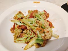 培根虾米煸菜花-港丽餐厅(高德置地店)