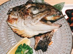 鹽烤三文魚頭-隐泉之语日式料理(王府中环店)