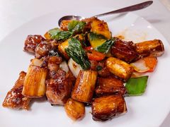 九层塔爆炒新西兰羊排-三号黄浦会Canton Table