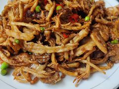 干煸茶树菇-连金饭店(金四路店)