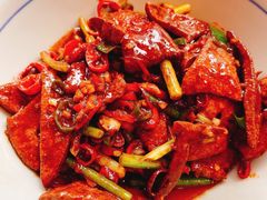油爆土猪肝-荆九爷爆炒桥头三嫩(浙大店)