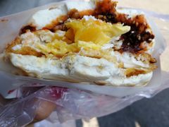 蛋菜夹馍-清真马乐贝腊牛肉蛋黄菜夹馍(马蓉洒金桥店)