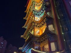 夜幕下的天下第一楼-全聚德(长江路店)