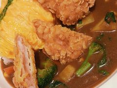 炸虾排咖喱蛋包饭-池奈·咖喱蛋包饭(熙地港店)