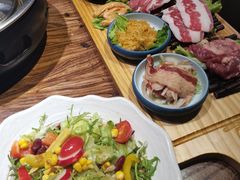 -明洞阿姨·韩式酱蟹烤肉·创意料理(三元桥店)