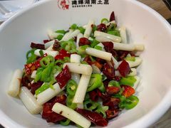 脆炒藕带-建辉湖南土菜馆(南大街店)