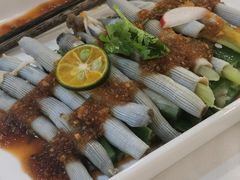 秋葵拌沙虫-黑明餐厅(白鹭洲店)