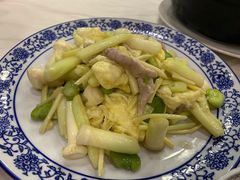 茭儿菜炒鸡蛋-广迎居老正兴菜馆