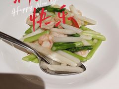 翠绿山药炒虾仁-满满海佛跳墙(千禧店)