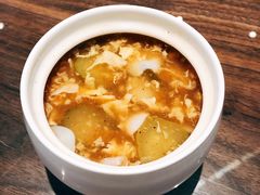 乌鱼蛋海参籽汤-将相和·海鲜蒸饺大连菜
