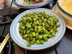 榄菜肉沫四季豆-玥记茶餐厅(十字门华发商都一期绸带店)