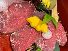玫瑰猪颈肉-万福炭火烤肉日本料理(新街口店)