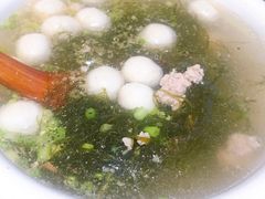 龙须草鱼丸汤-南蚝小贝海鲜特色餐厅(南澳岛店)