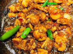 酱爆石锅牛蛙-绿茶餐厅(二七万达店)