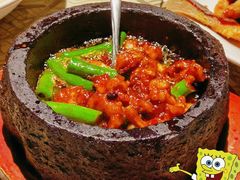 石锅杭椒牛蛙-桂满陇-西湖船宴(西单大悦城店)