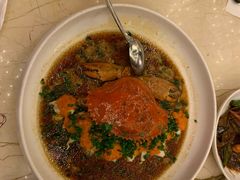 梭子蟹蒸肉饼-玫瑰厅上海菜(兴国路店)