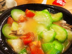 鲜味丝瓜煲-鑫阿强海鲜大排档·老厦门特色菜(中山路店)