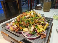 爆炒孜然羊肉-建哥老菜馆(瑞达公寓一店)