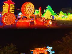 -欢乐海岸椰林沙滩-2025湾区超级灯会